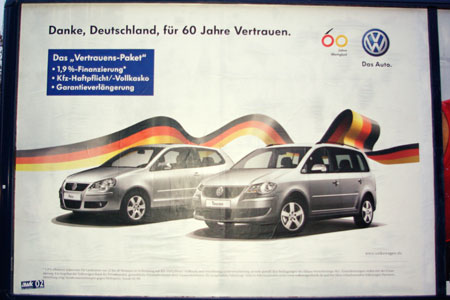 Volkswagen-Plakat