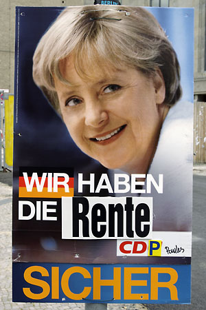 CDP-Wahlplakat